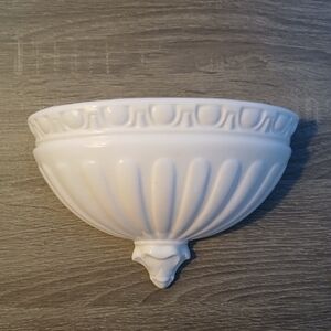 Vintage Ceramic Wall Pocket Planter Enesco Japan MCM